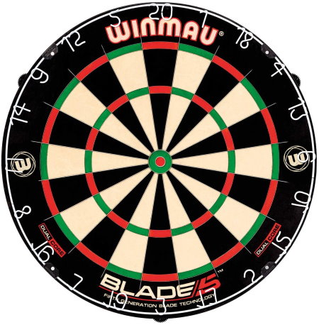 WINMAU BLADE 5 DUAL CORE ハードダーツボード